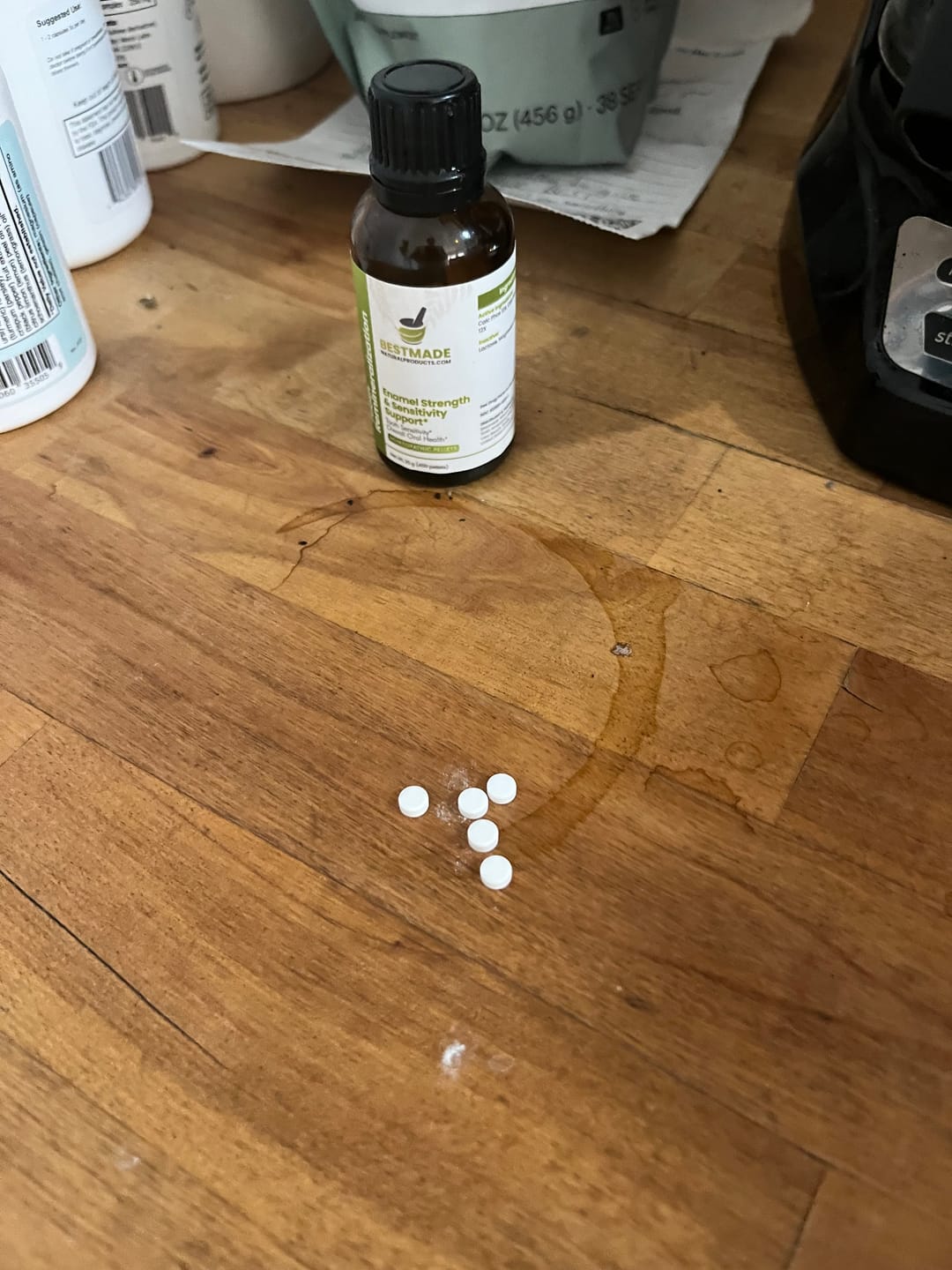 Customer photo review of Tooth Remineralization Support - Cell Salt Combination to Reduce Sensitivity, Protect Enamel & Strengthen Teeth | Homeopathic, Non-Toxic, Natural, 400 Pellets