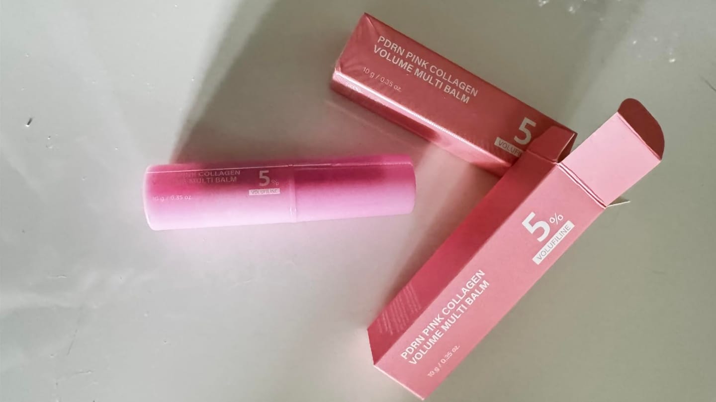 Customer photo review of PDRN Pink Collagen Balm Stick