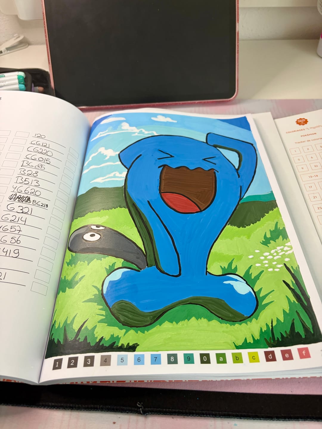 Customer photo review of Ohuhu Nahuku Direct-ink Acrylic Markers