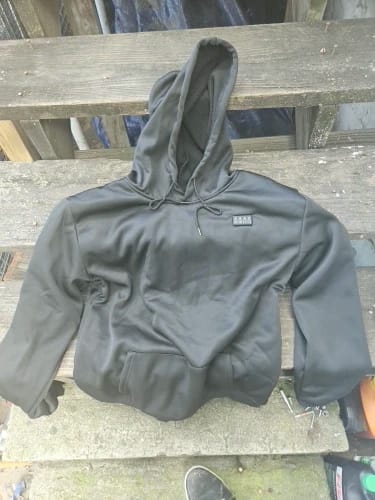 Customer photo review of Heated Hoodie, Unisex