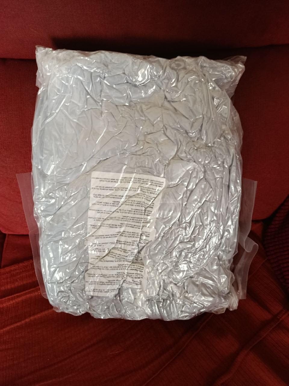 Customer photo review of Car Companion Pillow