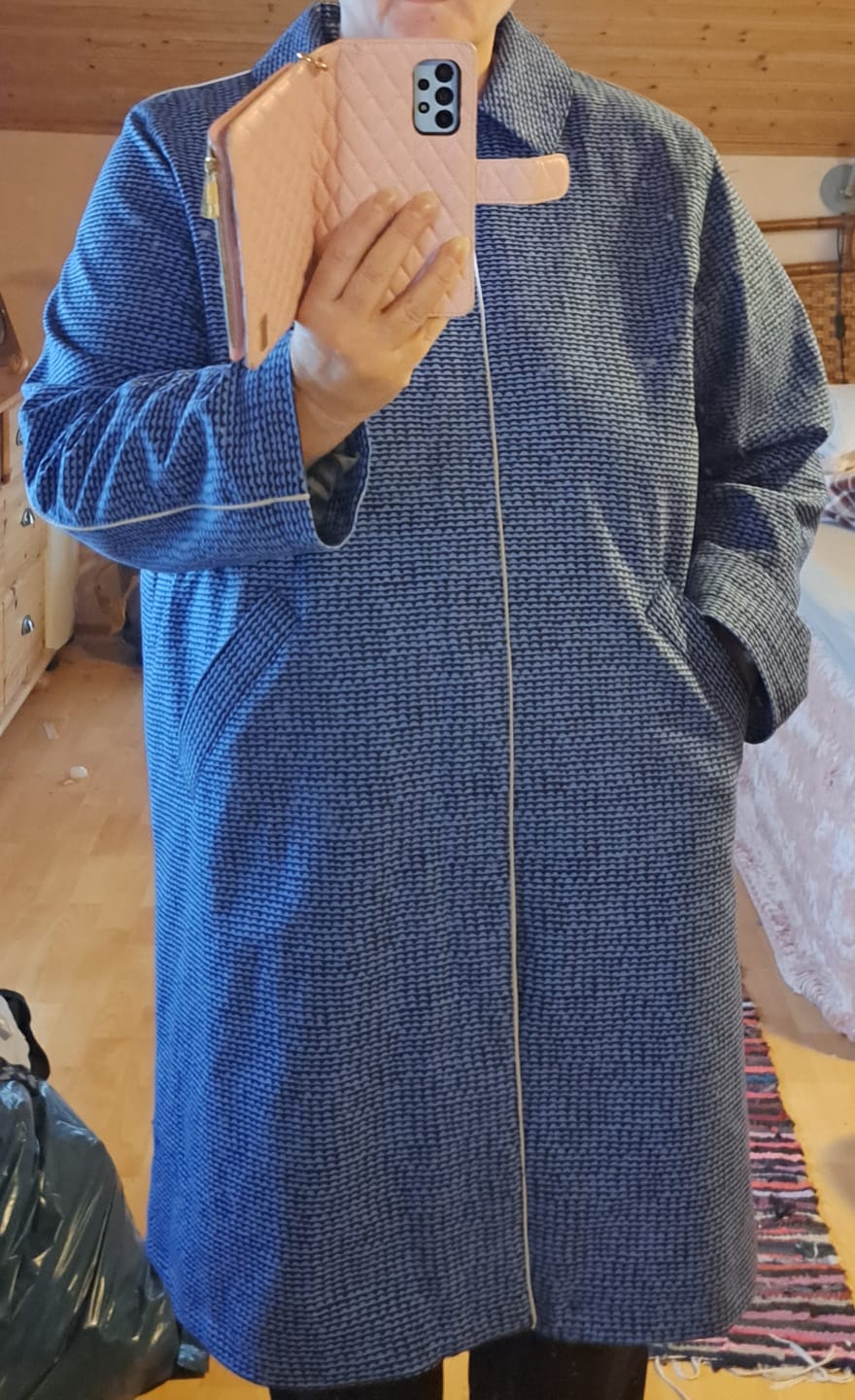 Customer photo review of Marimekko Papaja Joustava Puuvillasekoite - Pala
