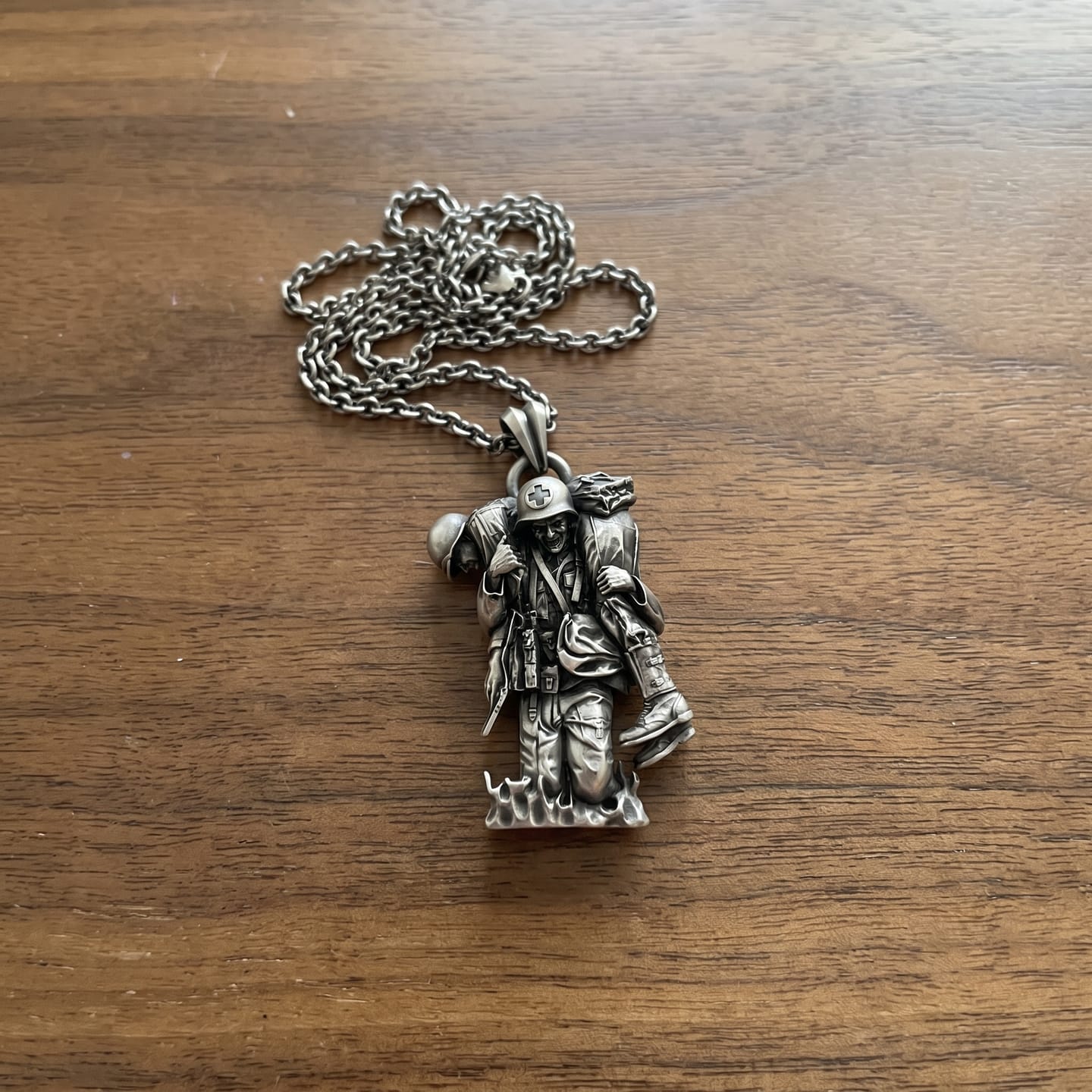 Customer photo review of Military Medic Pendant