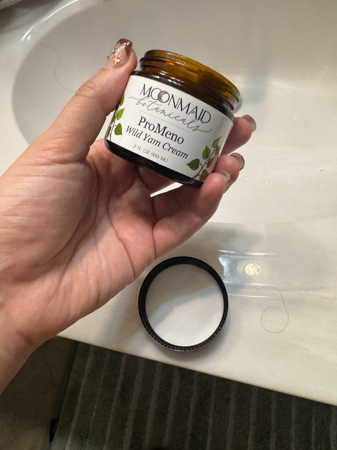 Customer photo review of ProMeno Wild Yam Cream for Women