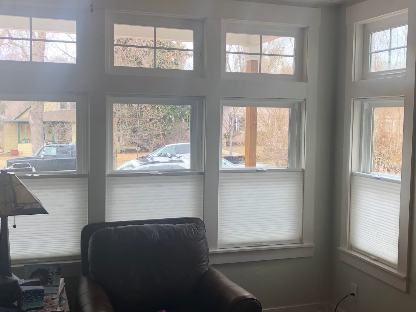 Customer photo review of Light Filtering Cellular Shades