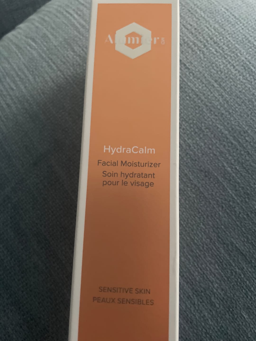 Customer photo review of Alumier HydraCalm Moisturiser (50ml)