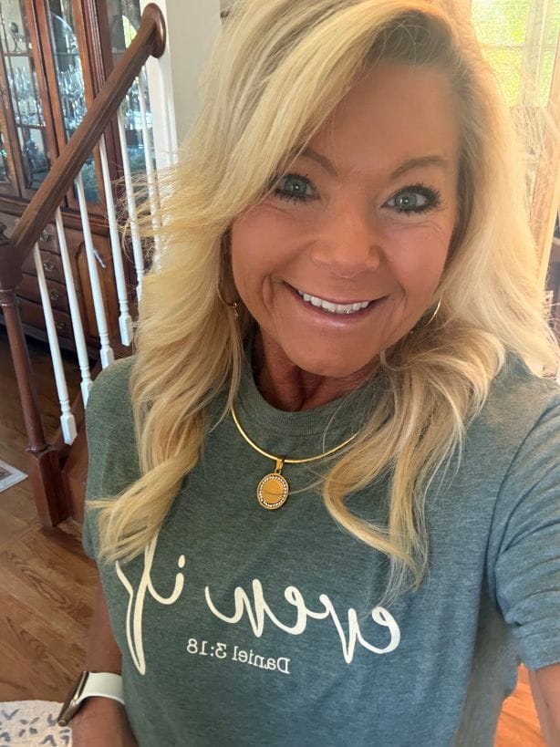 Customer photo review of Even If Tee