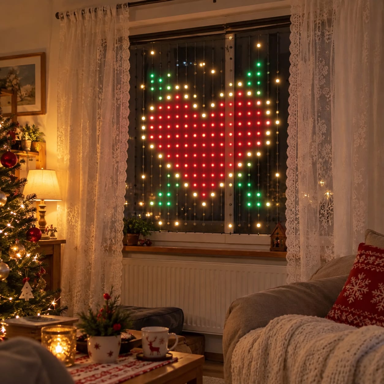 Customer photo review of Magic Light | Cortina LED personalizable