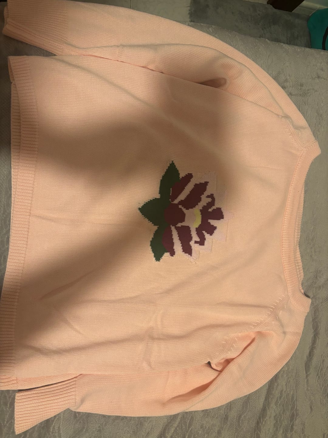 Customer photo review of LOTUS KNIT SWEATER