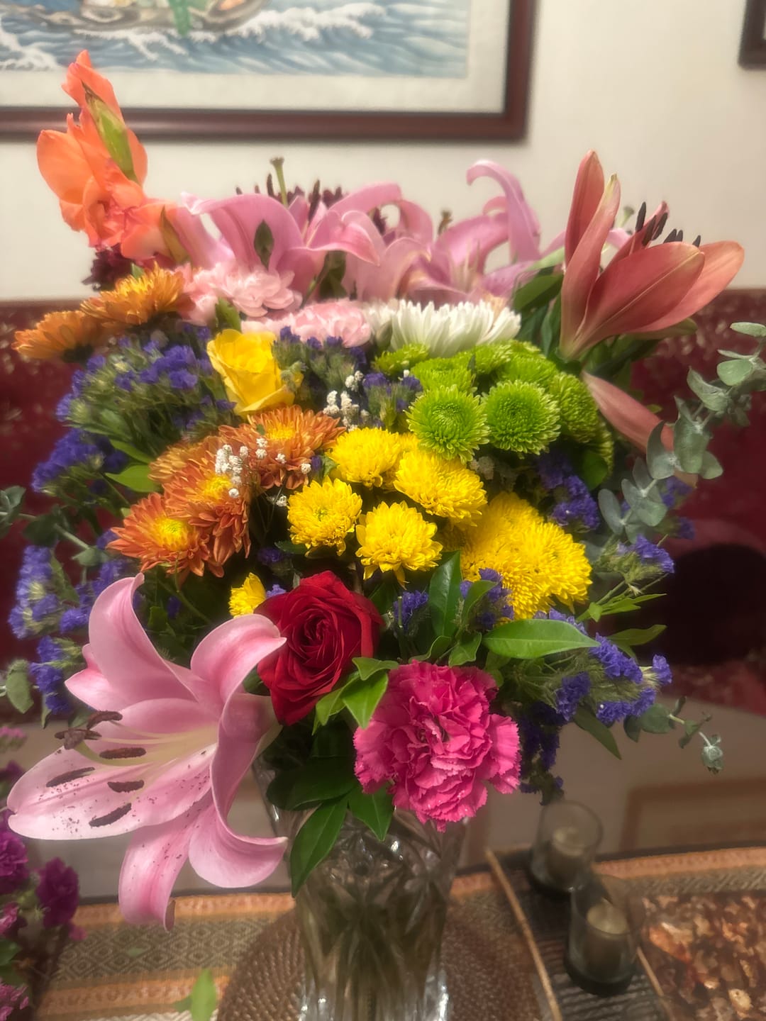 Customer photo review of A Riot of Colours