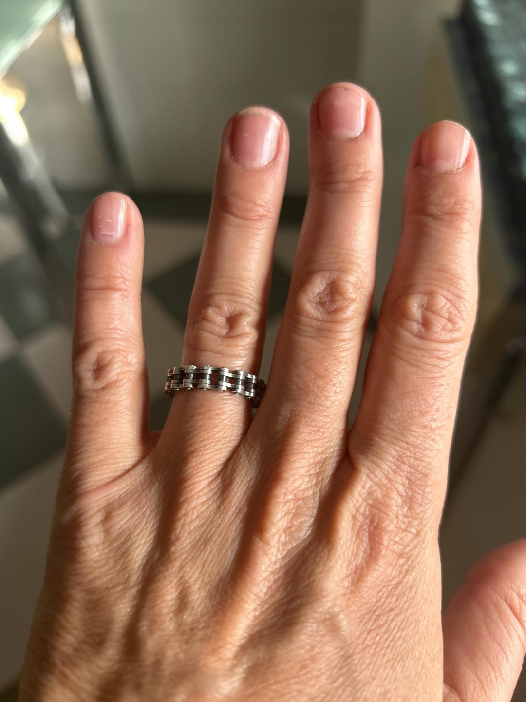 Customer photo review of Motorcycle Chain Ring