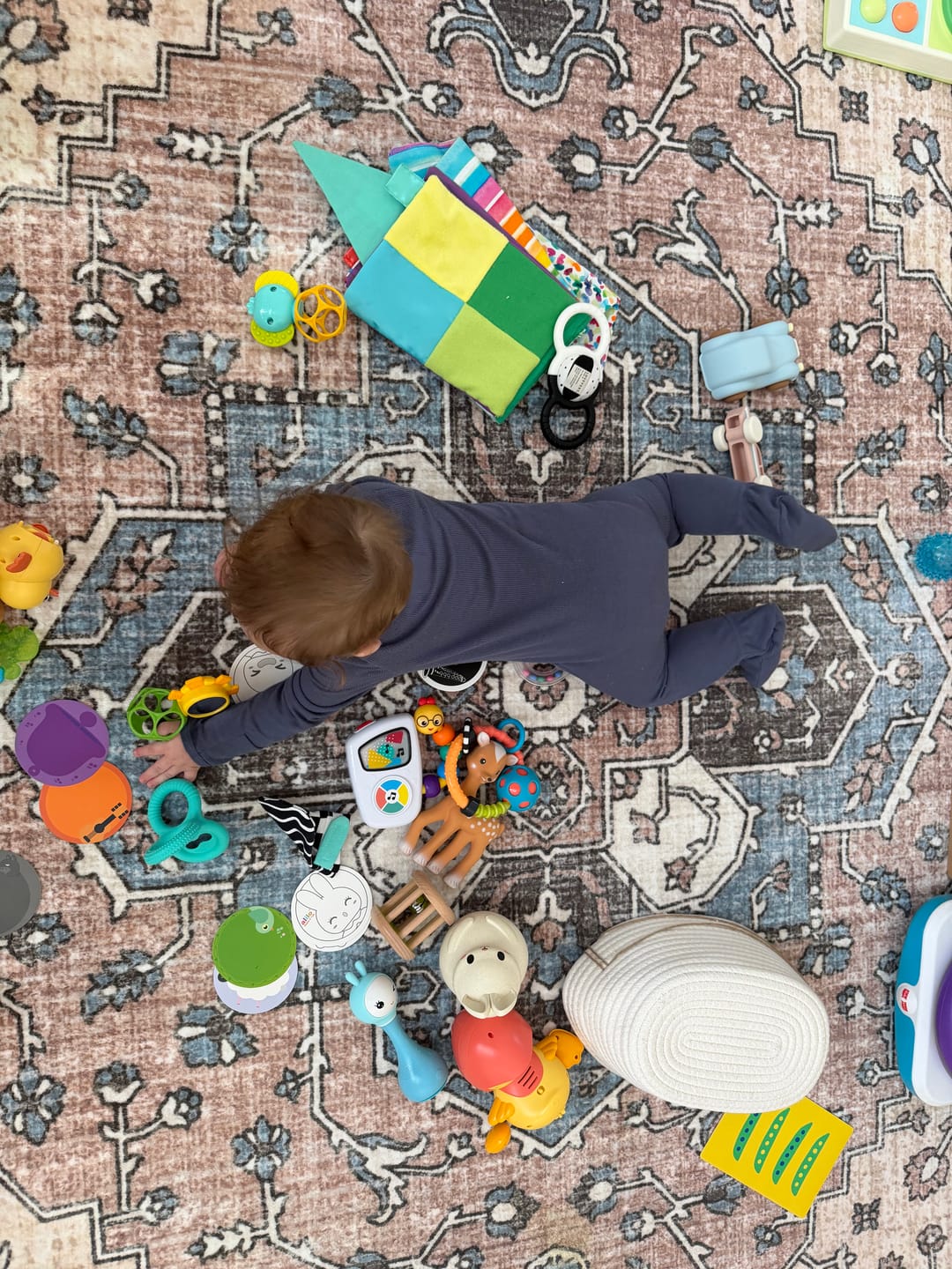 Customer photo review of Designer Relax Mat - 1.4" Thick Foam Base