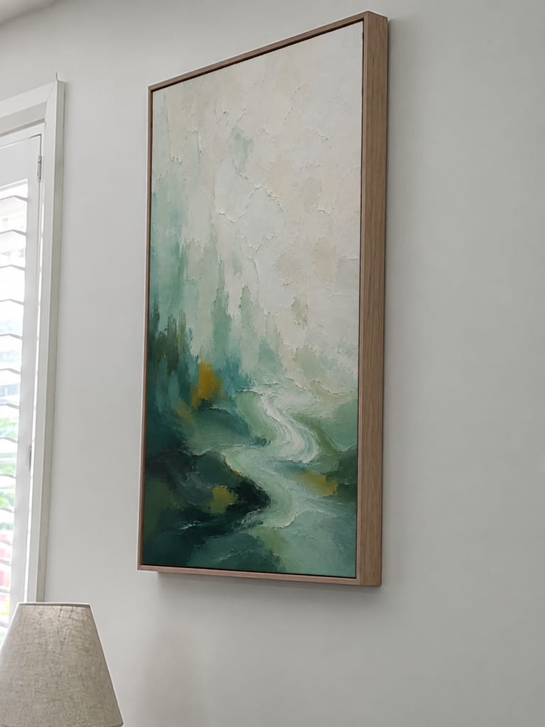 Reseña de la foto del cliente sobre el arte del expresionismo abstracto Z0JP