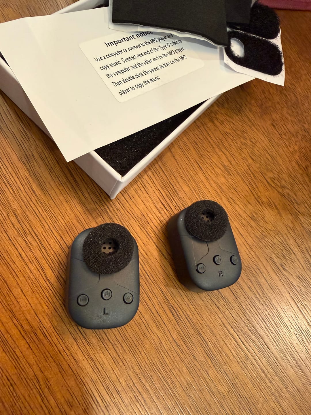 Customer photo review of Baseball Helmet Speakers