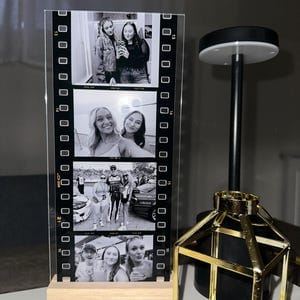 Customer photo review of Film Strip Photo Plaque