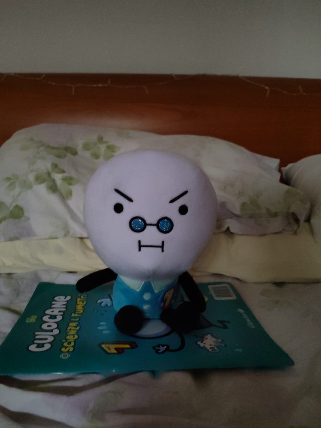 Customer photo review of Peluche Dott. Culocane + Albo spillato Dott. Culocane - Scienza & Fumetti