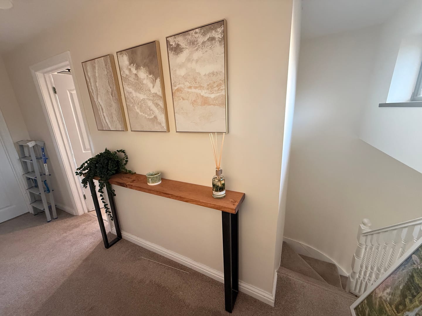 Customer photo review of Rustic Console Table  | 20cm Depth