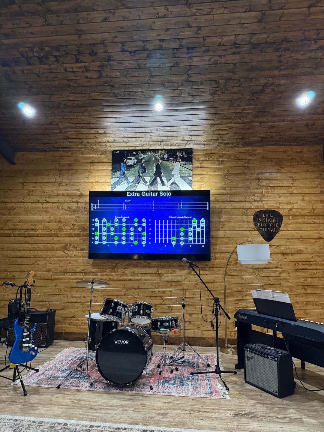 Customer photo review of Abbey Road Wall Art