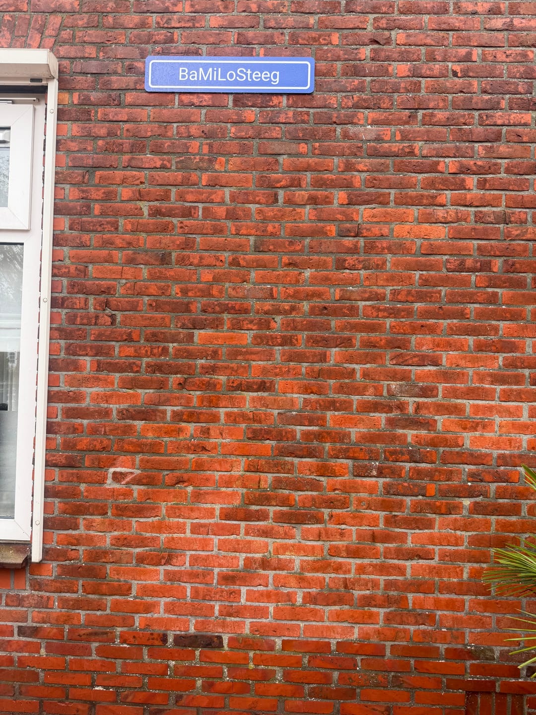 Customer photo review of Gepersonaliseerd straatnaambord met eigen tekst