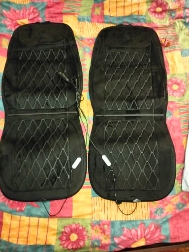 Customer photo review of Beheizte Autositzauflage, 12 V