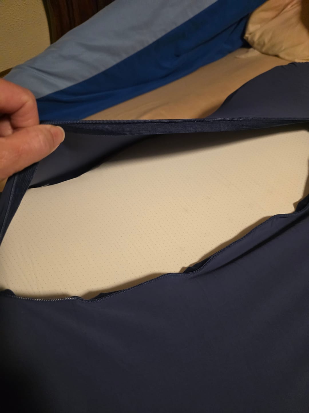 Customer photo review of CloudAlign Pillow