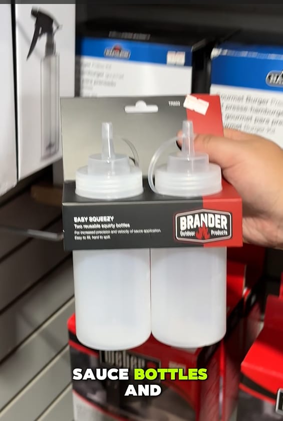 Customer photo review of Brander Easy Squeezy Sauce Bottles