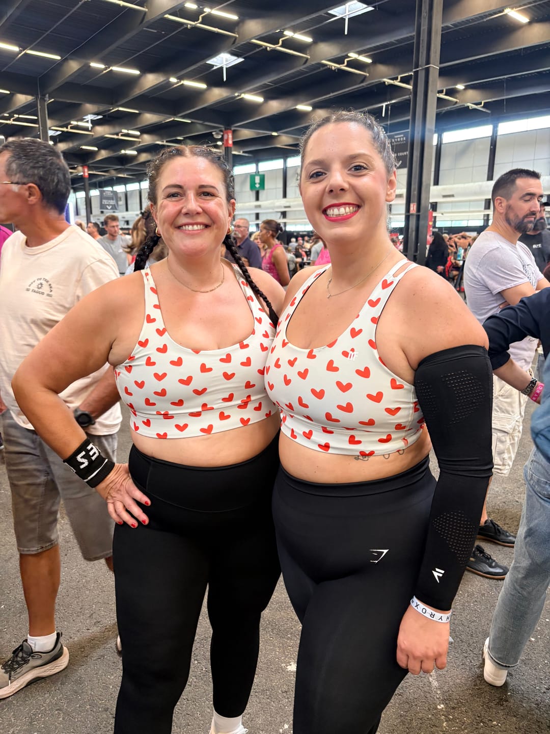 Customer photo review of Manchons de compression pour bras