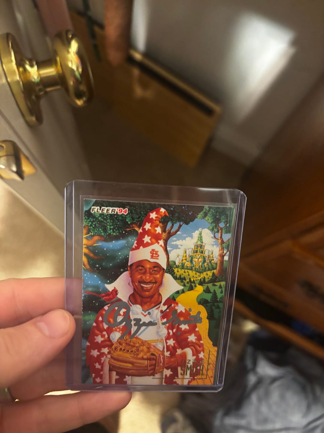 Customer photo review of Ozzie Smith Autograph Signing