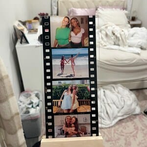 Customer photo review of Film Strip Photo Plaque