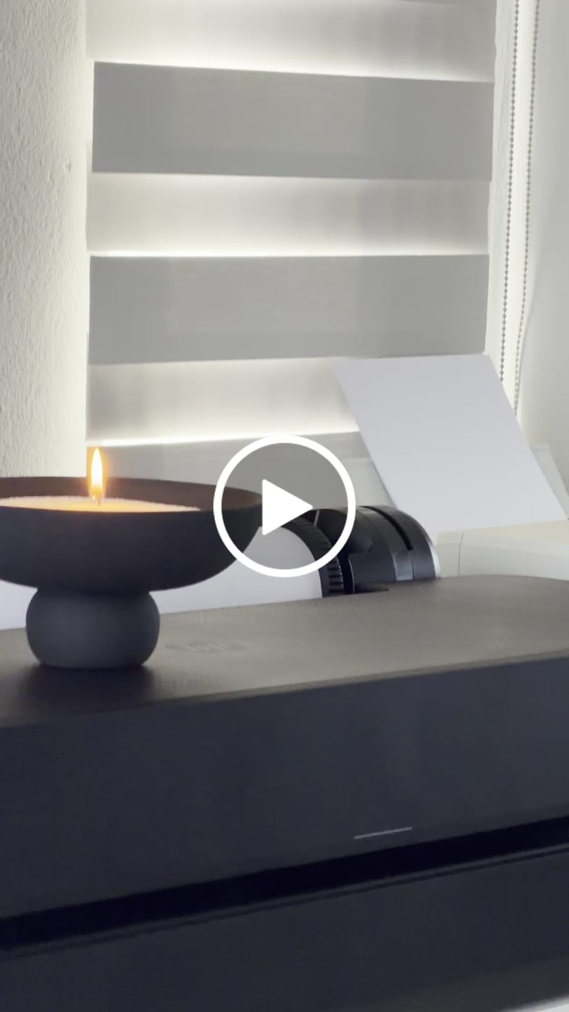 Customer video review of BABURU Mini Black Ceramic Bowl for Candle Sand