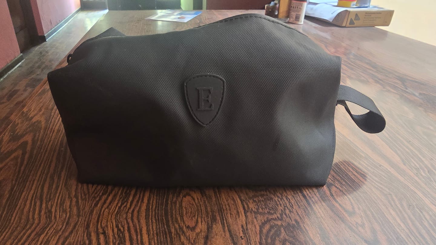 Customer photo review of The Wash Bag