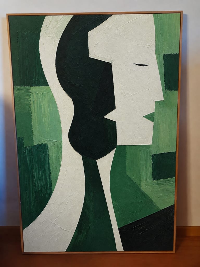 Recensione fotografica del cliente di Arte minimalista YOI4