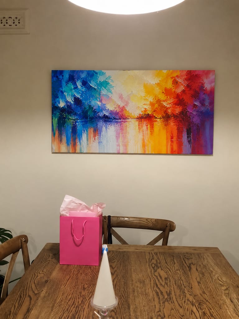 Recensione fotografica del cliente di Colourful Art YUTZ