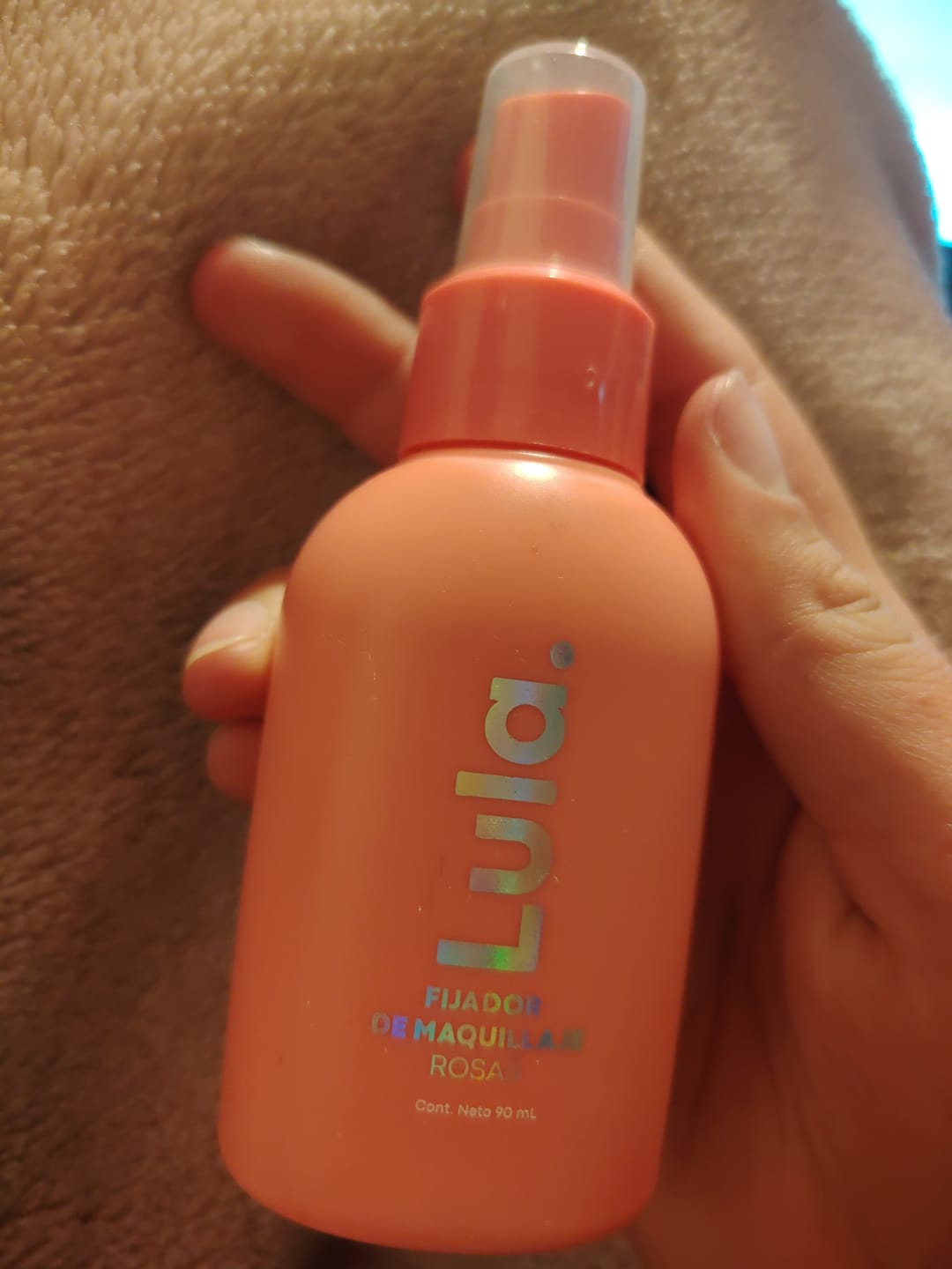 Customer photo review of Fijador de Maquillaje
