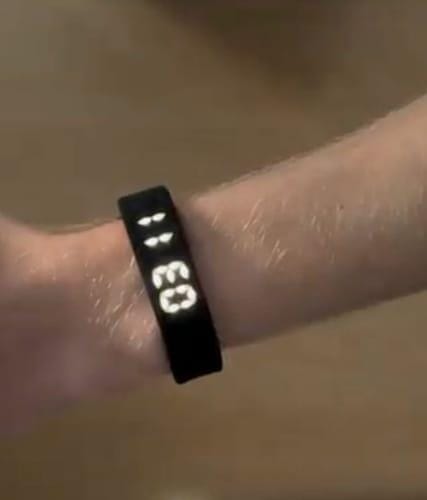 Customer photo review of Wearable Vibration Alarm