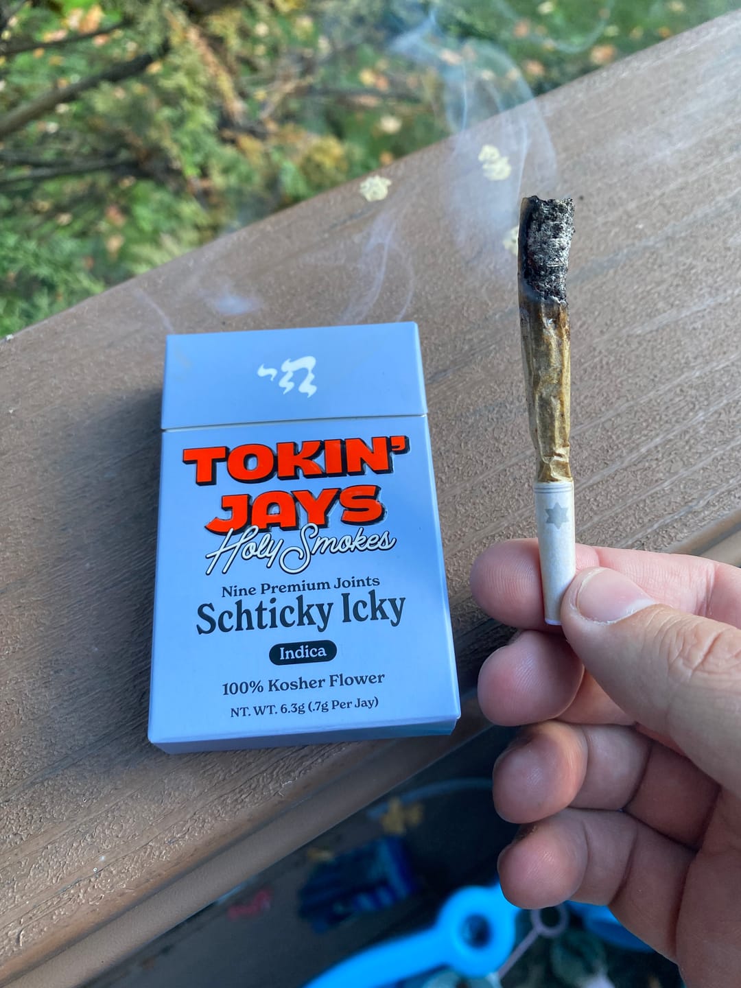 Customer photo review of Schticky Icky Oy Vape | Indica