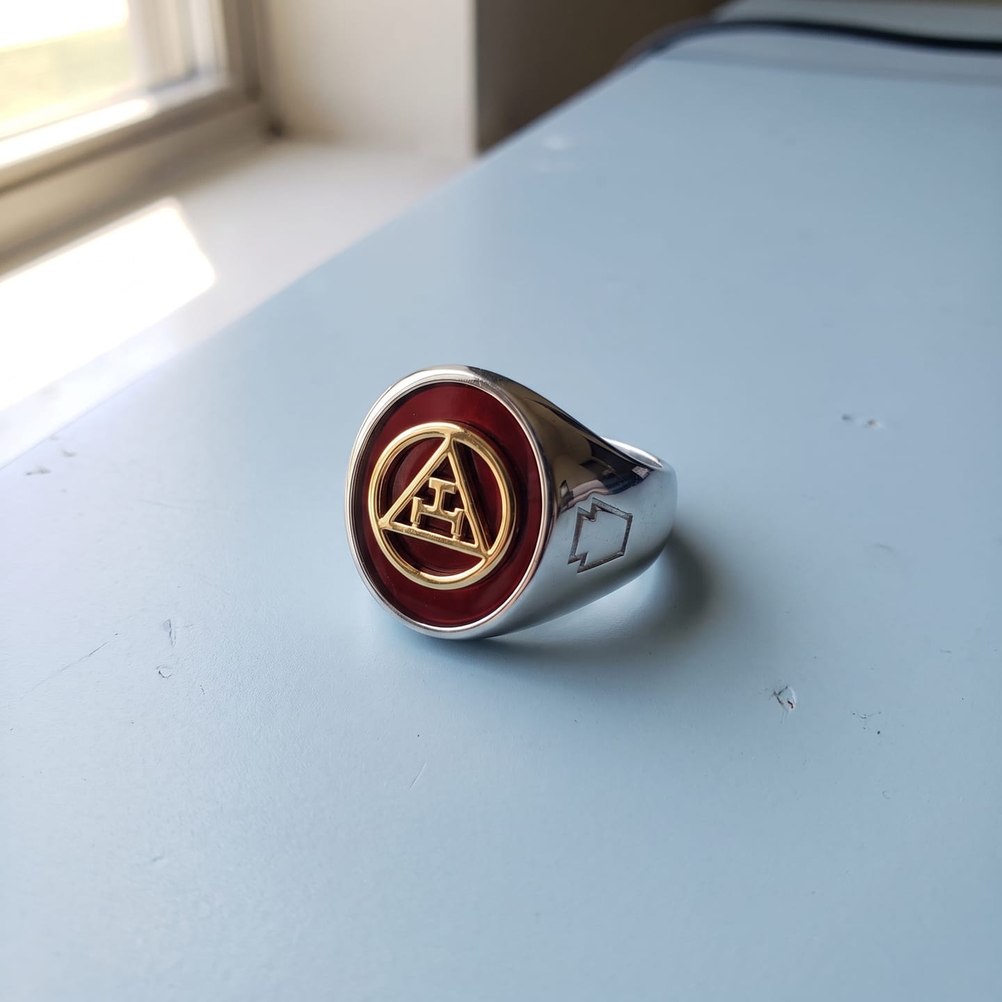 Customer photo review of Royal Arch Masonic Ring
