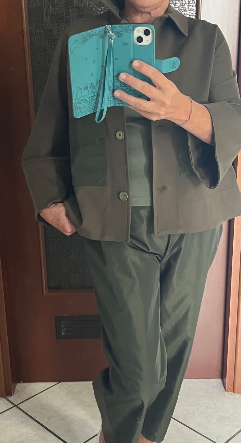 Customer photo review of GIACCA ANITA MILITARE
