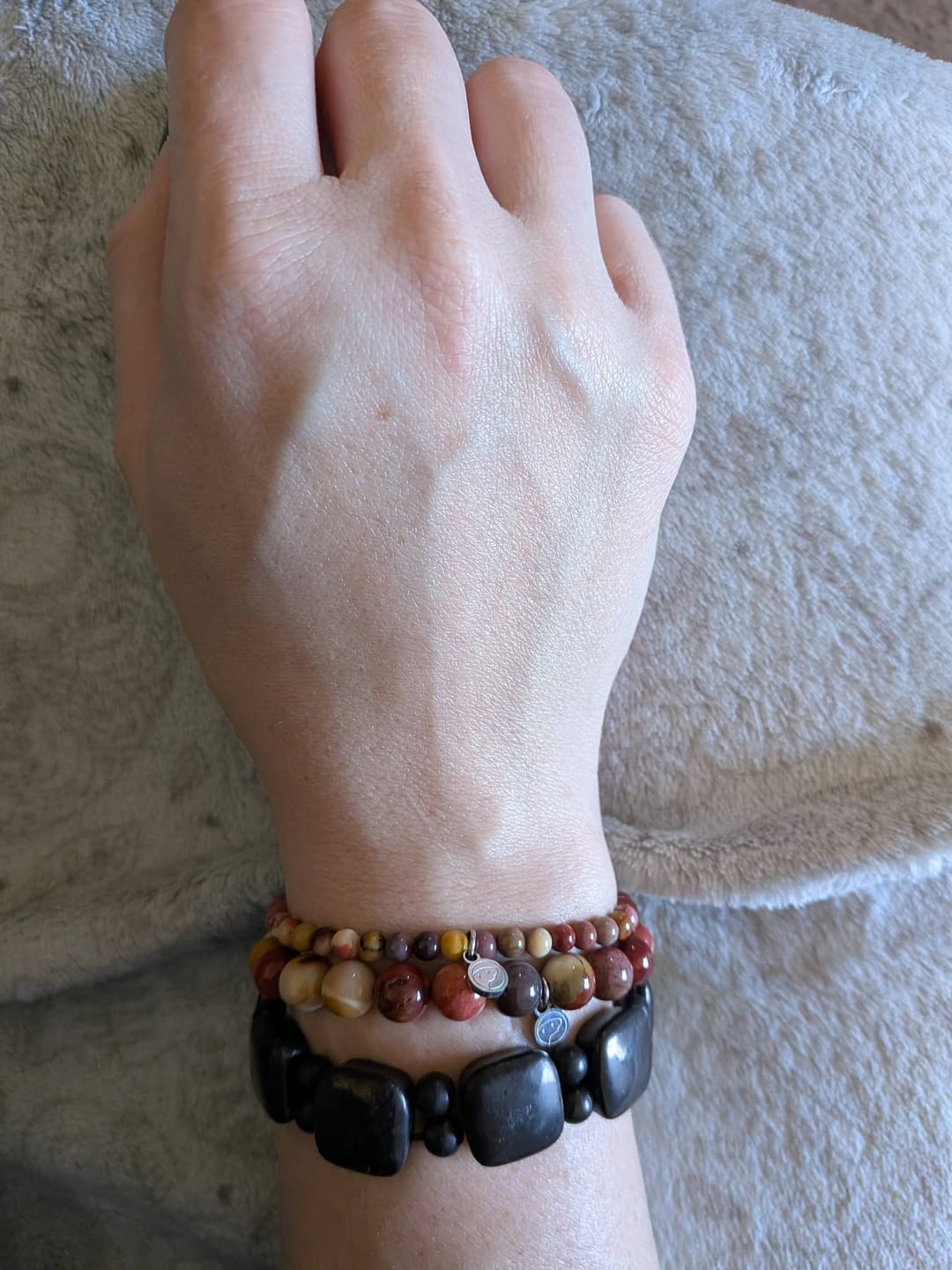 Customer photo review of Mookaite Bracelet Mini