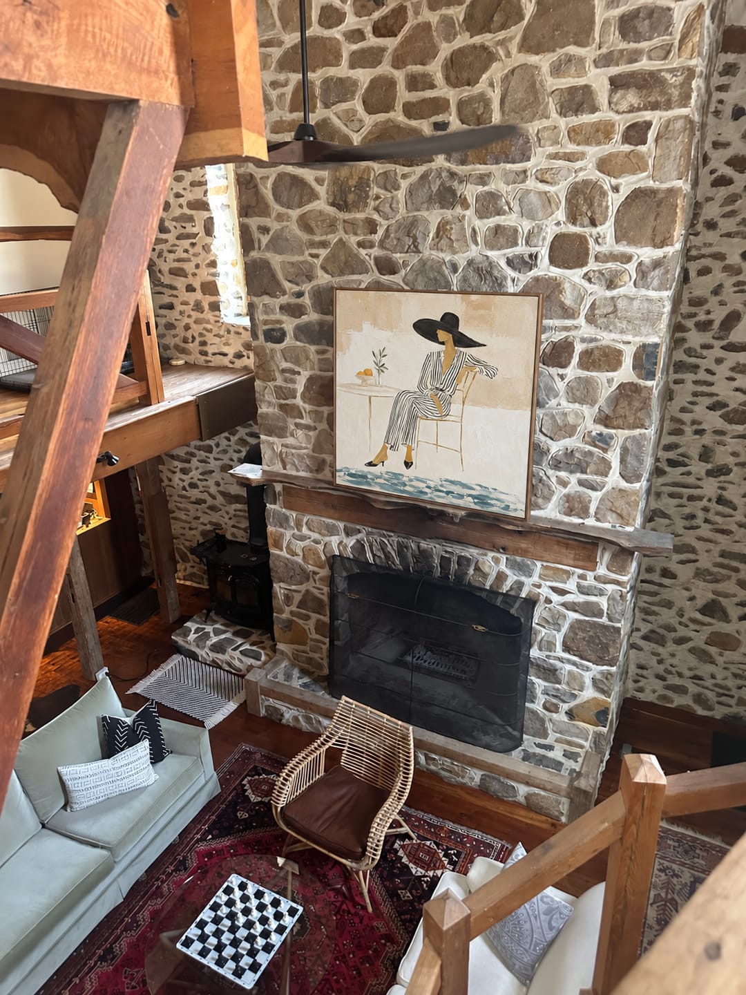 Customer photo review of Coastal Muse Figure Wall Art