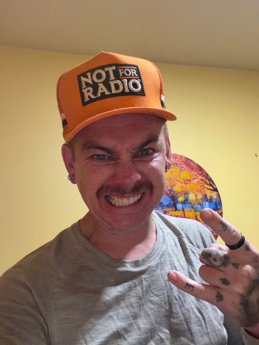 Customer photo review of NFR CTC Cap - Orange