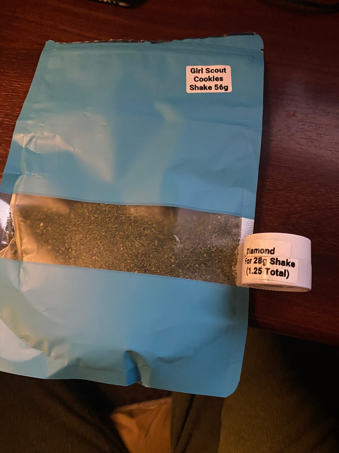Customer photo review of 💎Girl Scout Cookie - Diamond Infused Shake 1oz (Buy 1 Get 1)