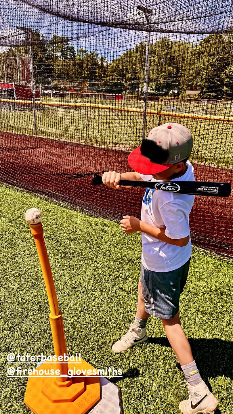 Customer photo review of Tater® RSD One-Handed Training Bat — Short Trainer