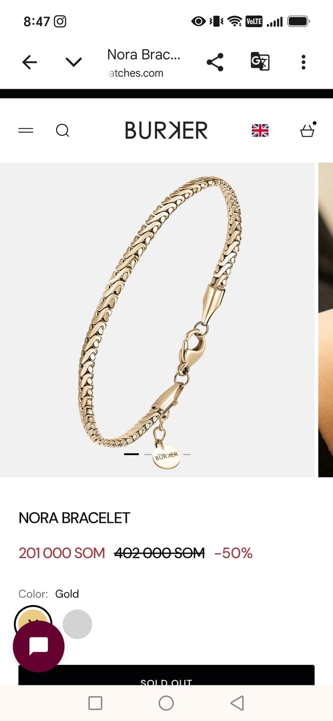 Customer photo review of Nora Bracelet