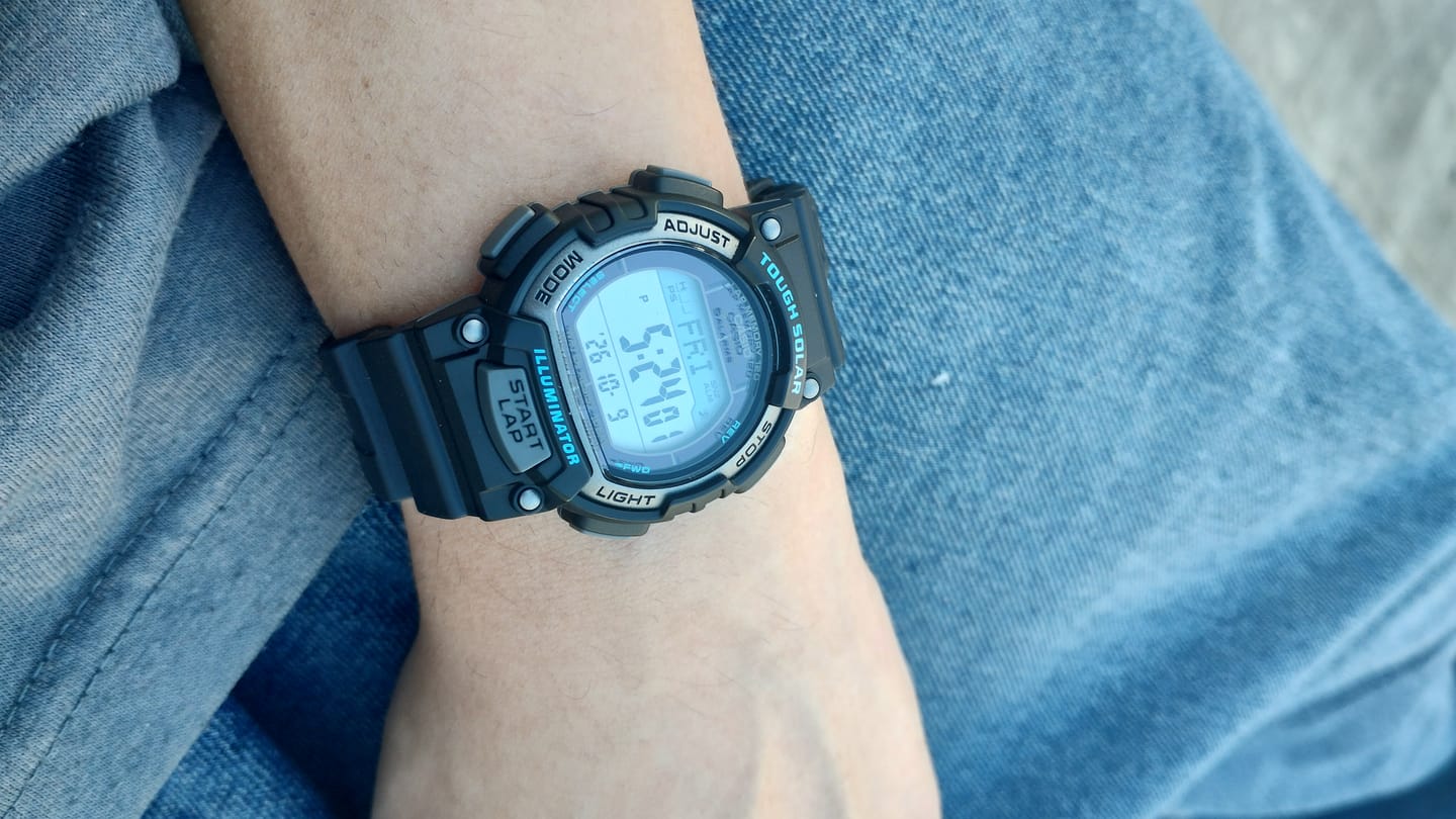 Customer photo review of Reloj Casio Sports Gear Lap Memory STL-S300H-1AJH Tough Solar JDM