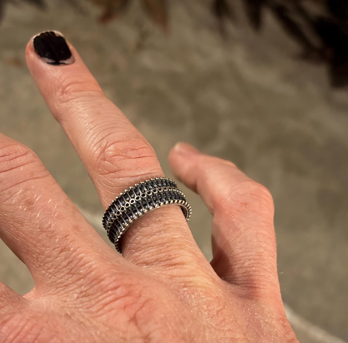 Customer photo review of Biomechanical Spine Ring