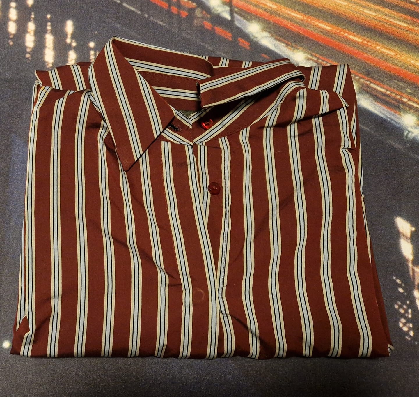 Customer photo review of CAMICIA BETTY BORDEAUX