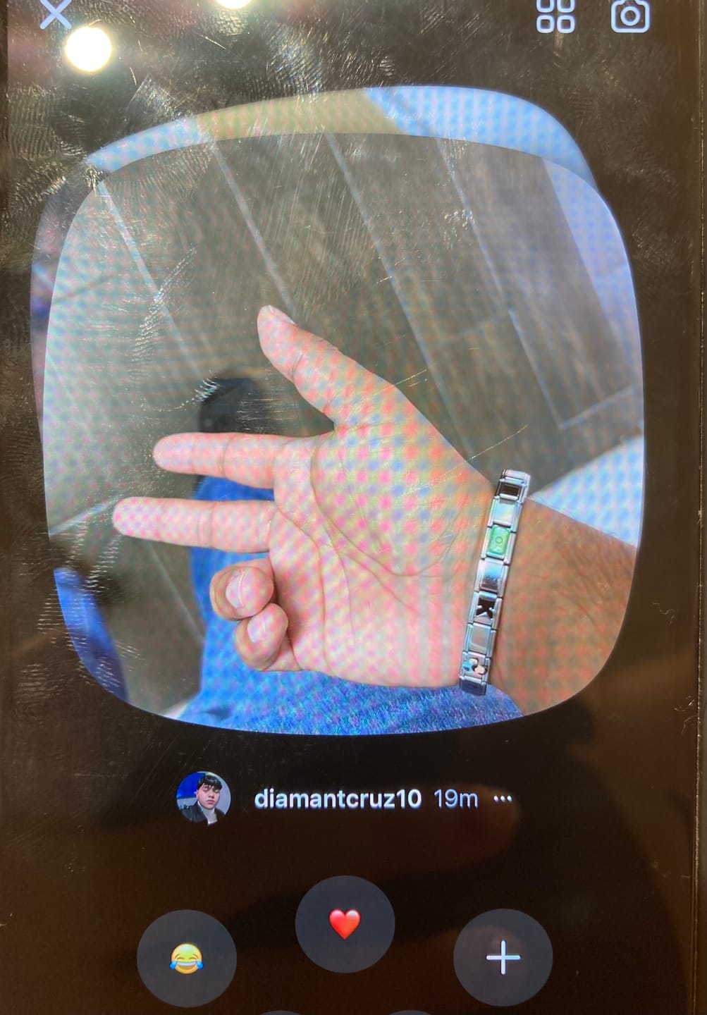 Customer photo review of Charm Inicial Negra