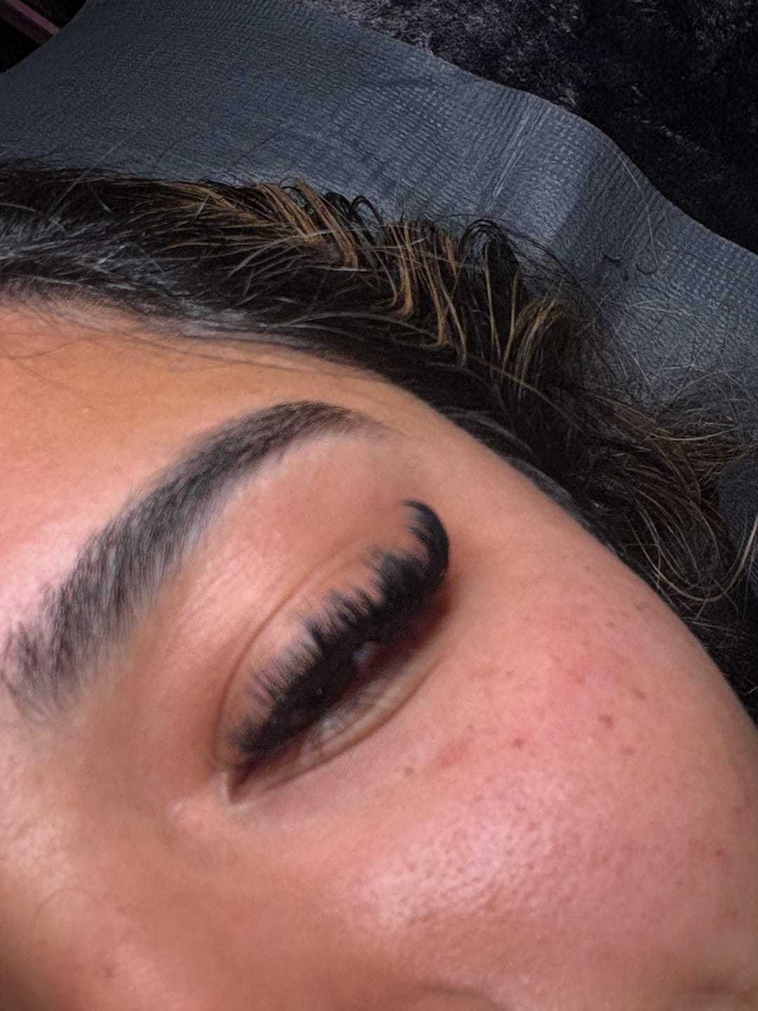 Customer photo review of VEYESINC Cashmere Lashes - 5-7mm Bottom Lash