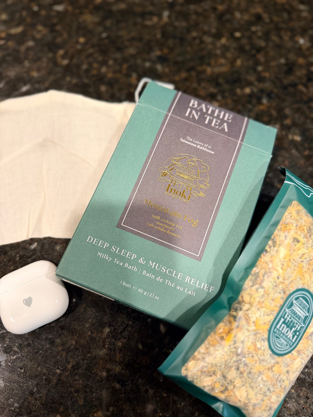 Customer photo review of Mountain Fog - Deep Sleep & Muscle Relief